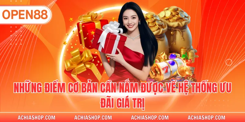 Những điểm cơ bản cần nắm được về hệ thống ưu đãi giá trị